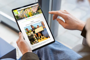 Neuer Newsbereich für HbK Bayreuth – Webdesign und technische Umsetzung von antsandelephants
